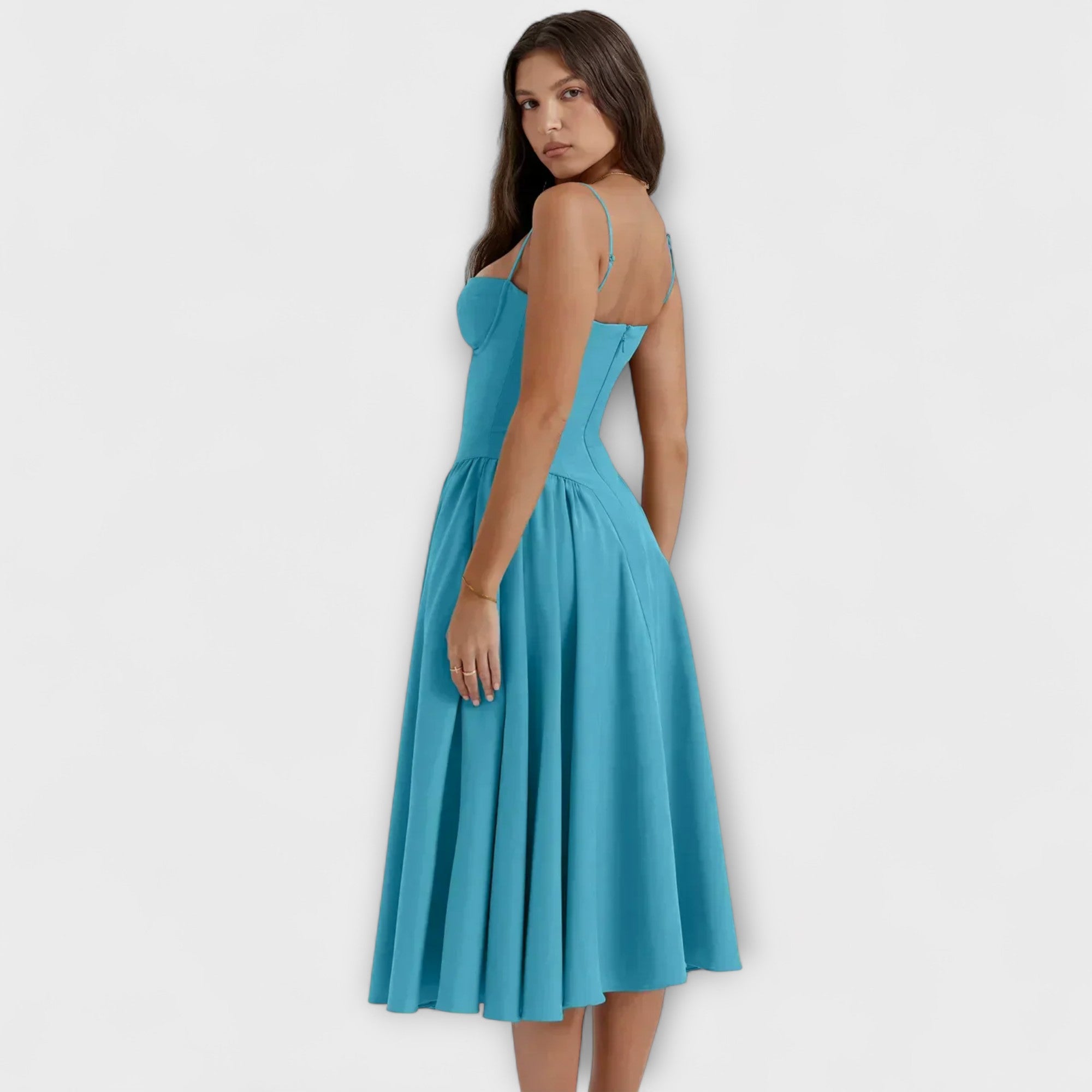 Rosalie - Sophisticated Sleeveless Lace Dress