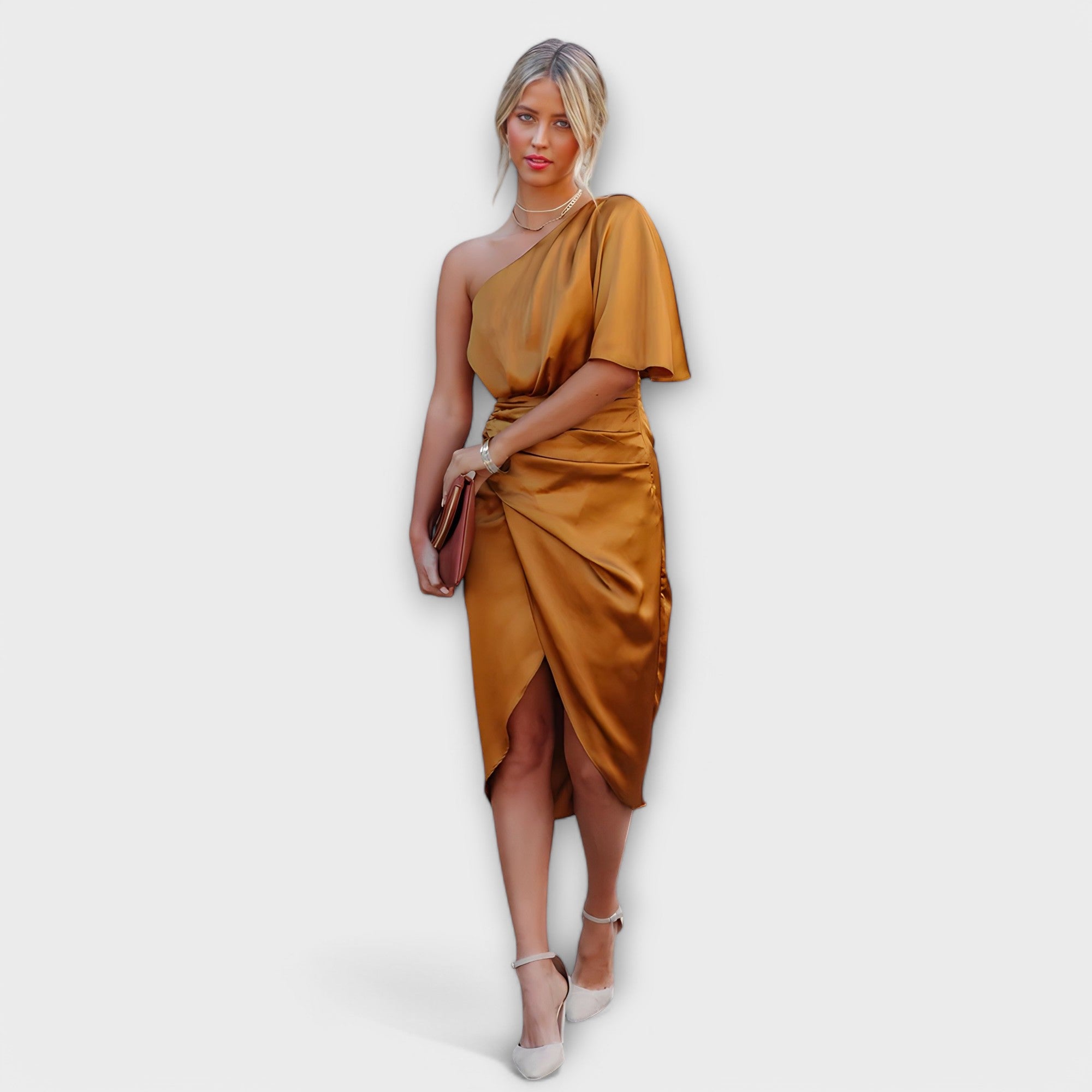 Élise - Luxurious Silk Evening Dress