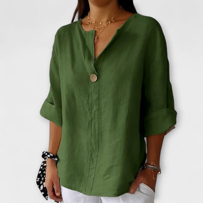 Nicole - Stylish Blouse with V-Neck