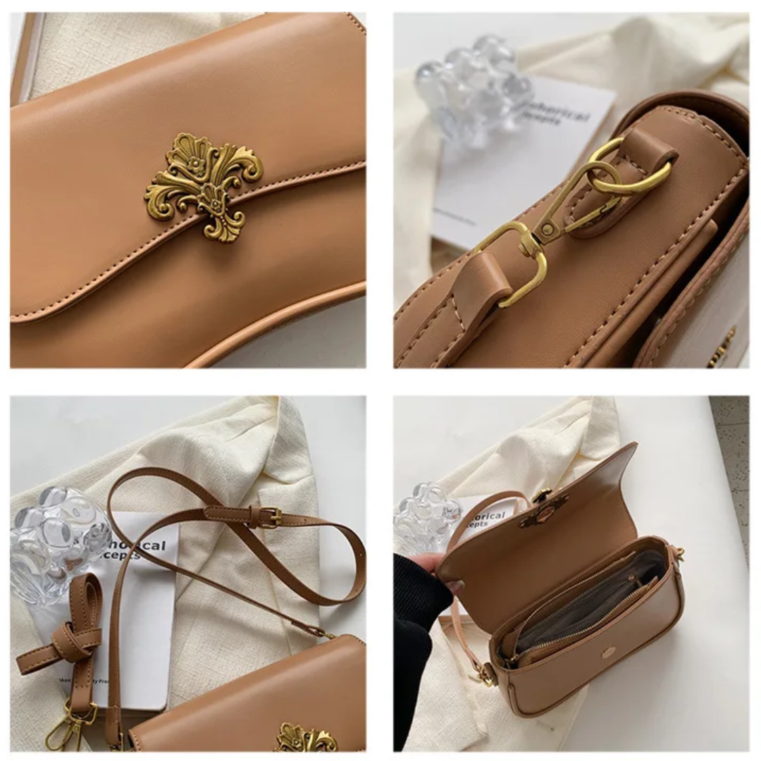 Small Shoulder Bag - Sapphire Elegance