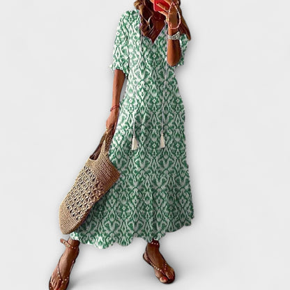 Anna – Women's boho summer dress with a relaxed silhouette