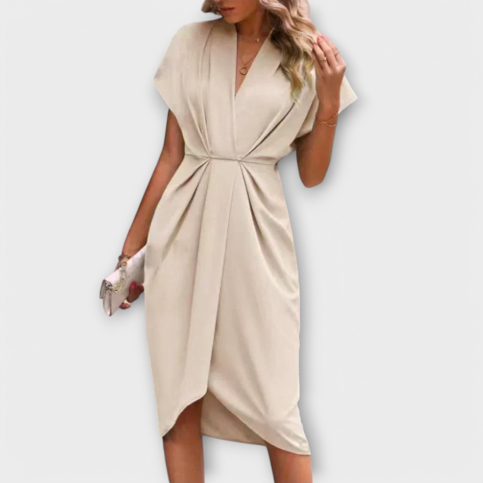Serena - Midi Cable Dress